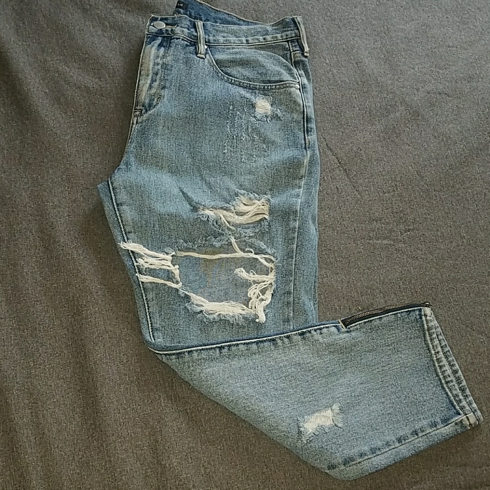 Kendall & Kylie Distressed Denim